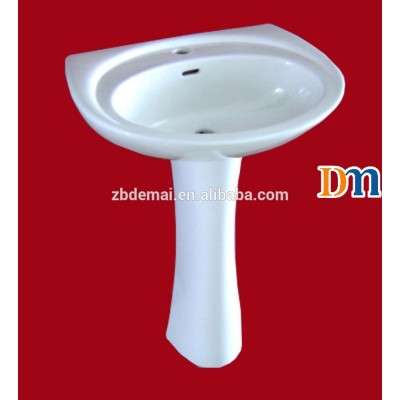 DPL-104 China manufacturer bathroom accessories sanitary wares ceramic Pedestal washing basin