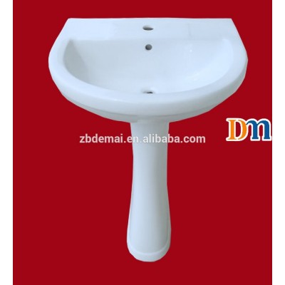 DPL-113 sanitary ware wholesalers china suppliers bathrooms fittings toilet hand wash cheap ceramic pedestal basin